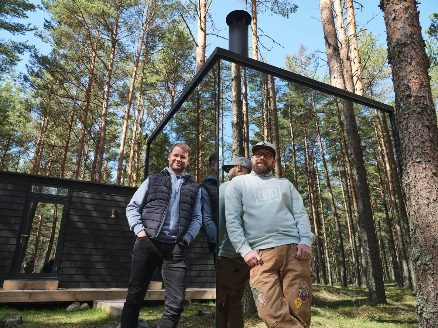 Ärivennad Andreas Tiik (vasakul) ning Jaak Tiik.