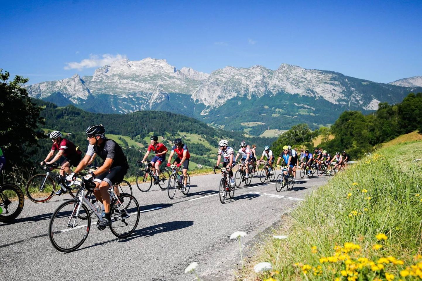 L’Étape du Tour ehk harrastajate suursõit tänavuse Tour de France`i 10. etapi rajal. Pilt on illustreeriv.