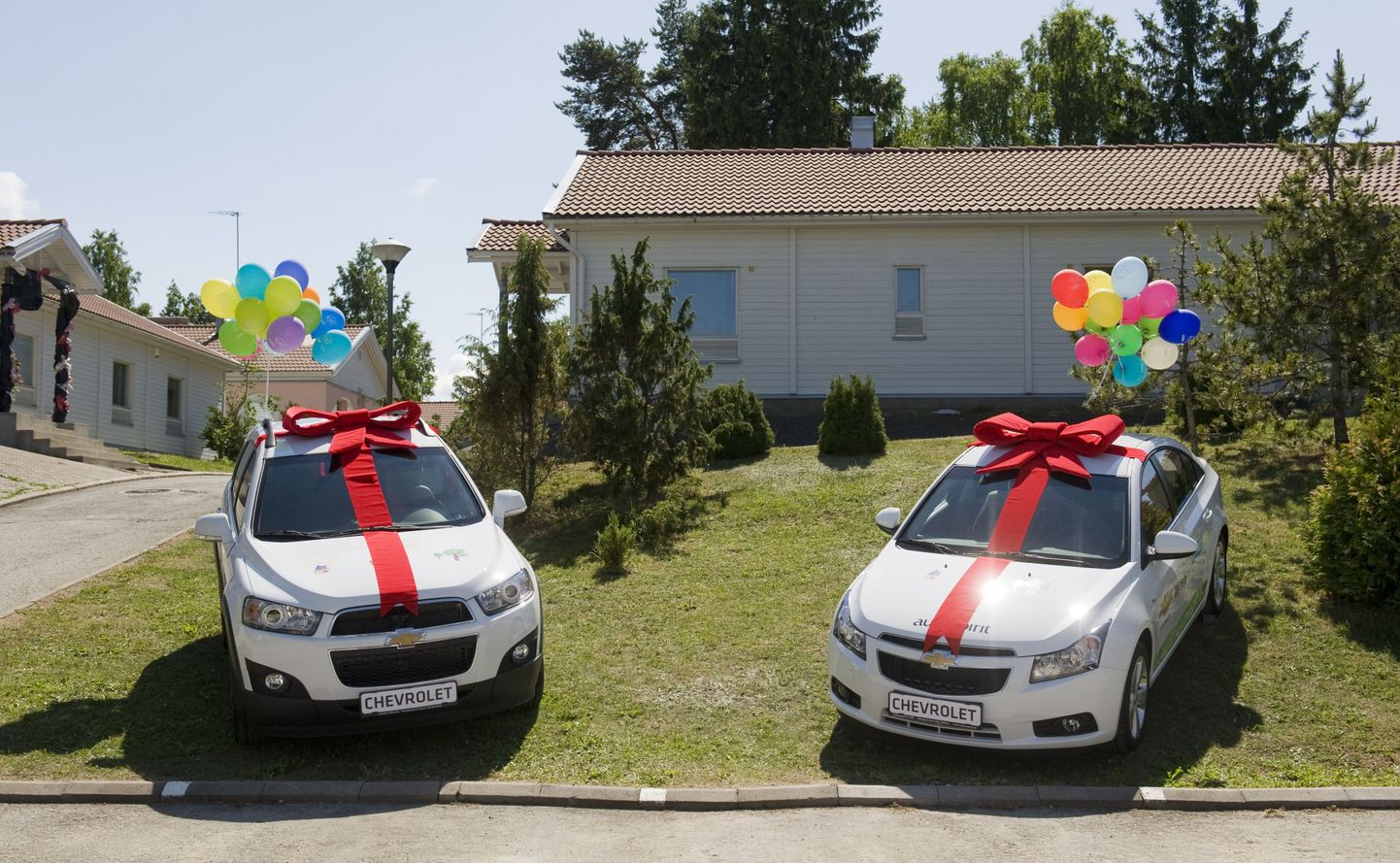 Keila SOS lasteküla sünnipäev. Chevrolet kinkis Keila ja Põltsama SOS lasteküladele 2011. aastal auto.