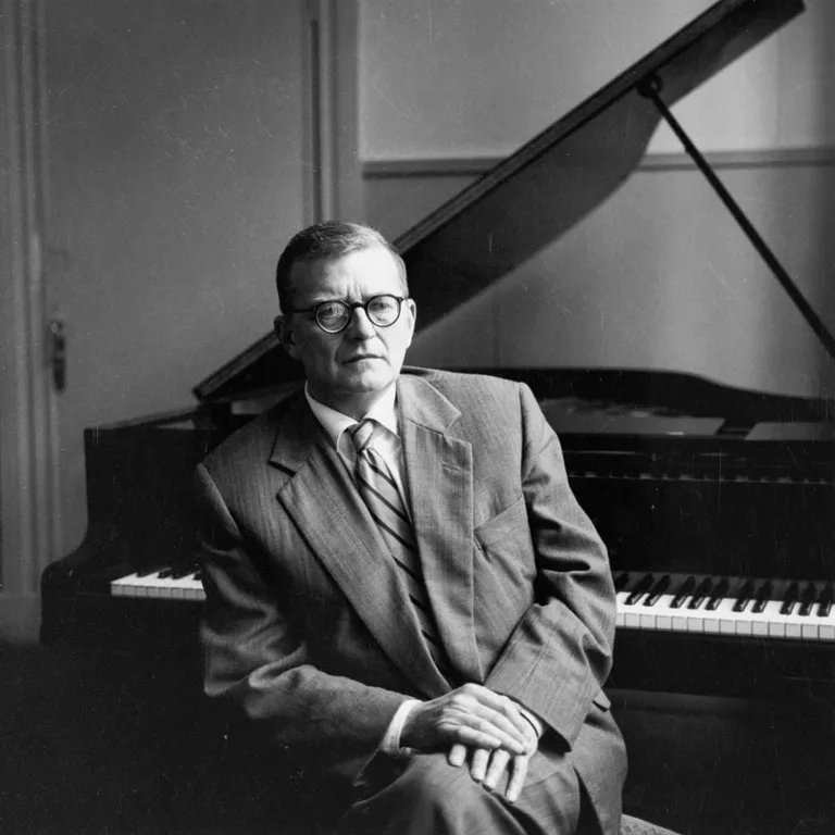 Krievu komponists Dmitrijs Šostakovičs.