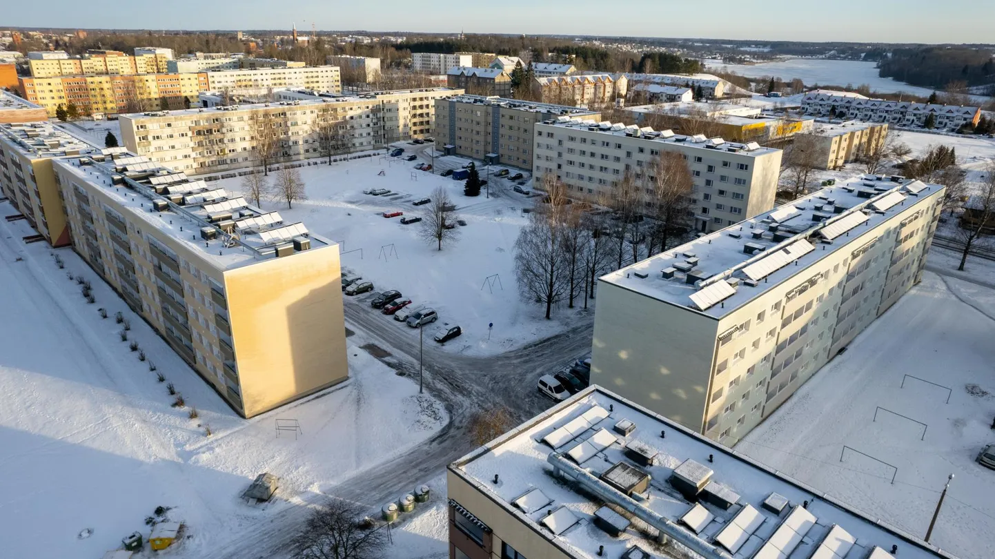 Viljandi linnas saab ruutmeetri elamispinda Viljandimaa keskmise palga eest.