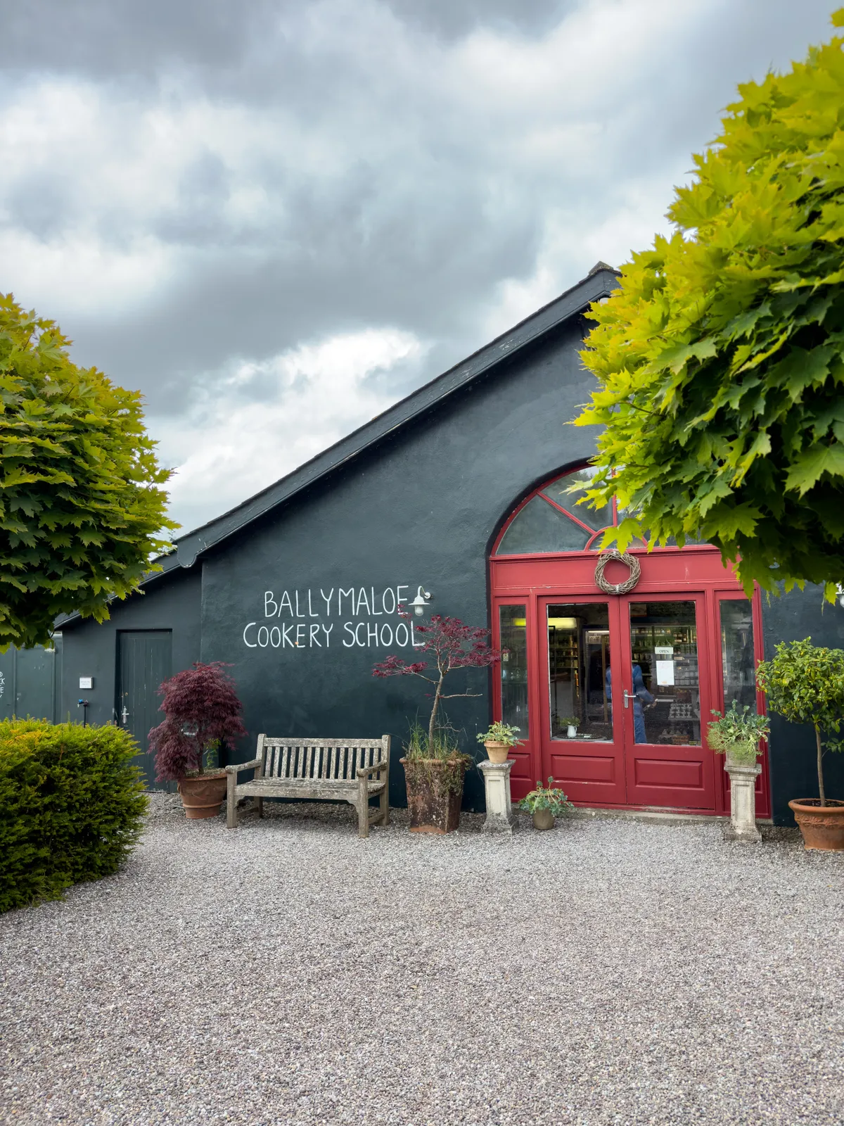 Kulinārijas skola "Ballymaloe Cookery School" Korkā.