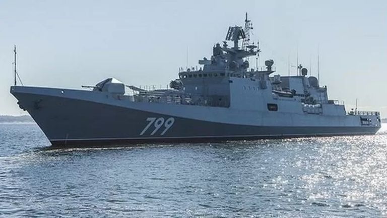 Новый флагман Черноморского флота, фрегат "Адмирал Макаров", был поврежден в результате удара беспилотников