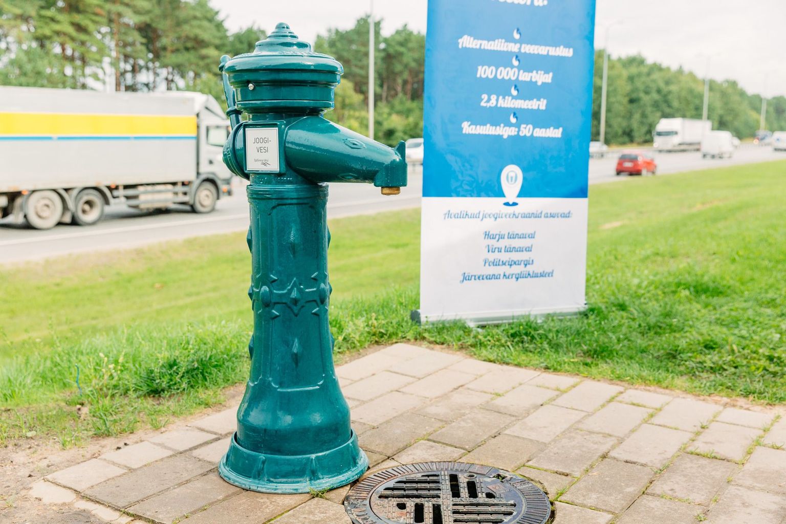 Tallinna Vesi расширила сеть общественных кранов с питьевой водой