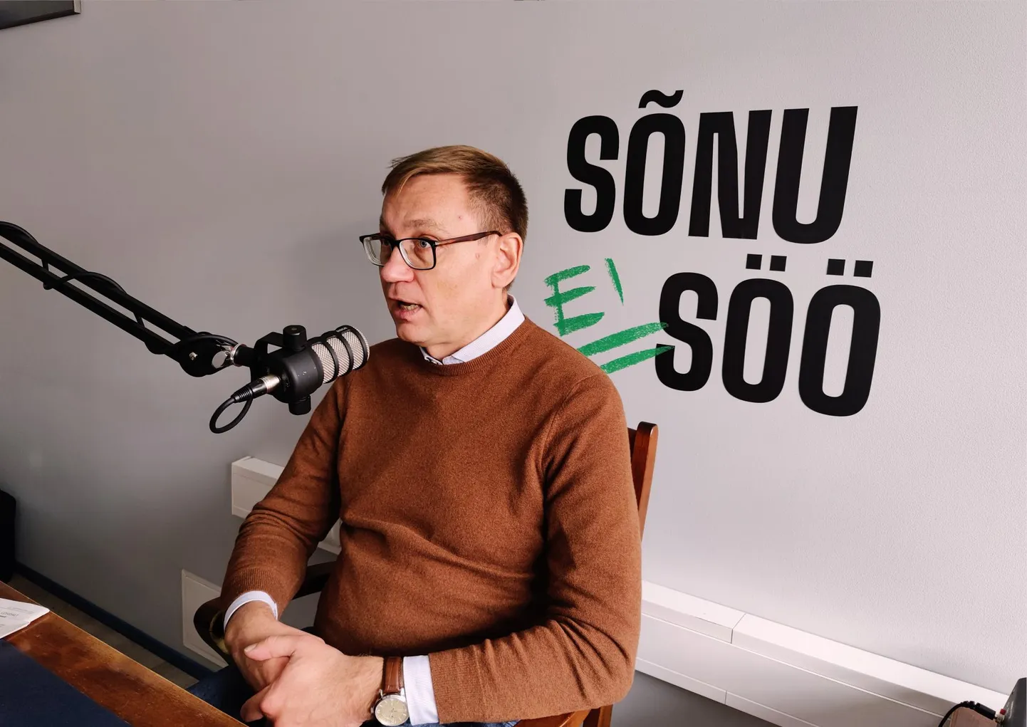 Pärnu Postimehe vastse taskuhäälingu külaliseks oli tervise- ja tööminister Peep Peterson.