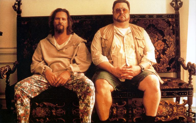 Jeff Bridges (vasakul) ja John Goodman filmis «Suur Lebowski»