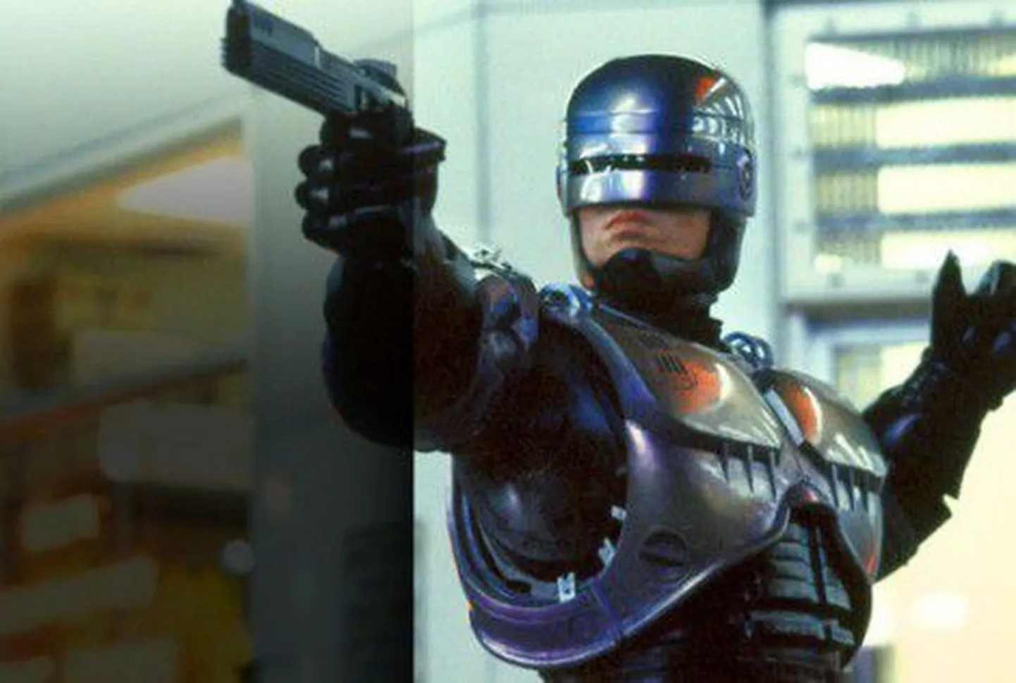 Кадр из фильма "Робокоп" 1987 года