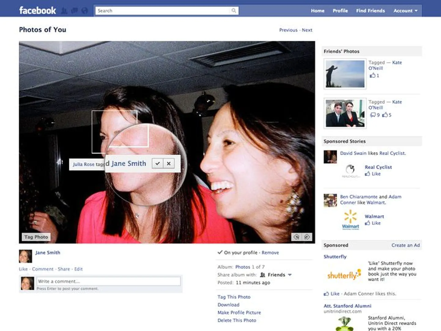 Suhtlusportaali Facebook privaatsusseaded.