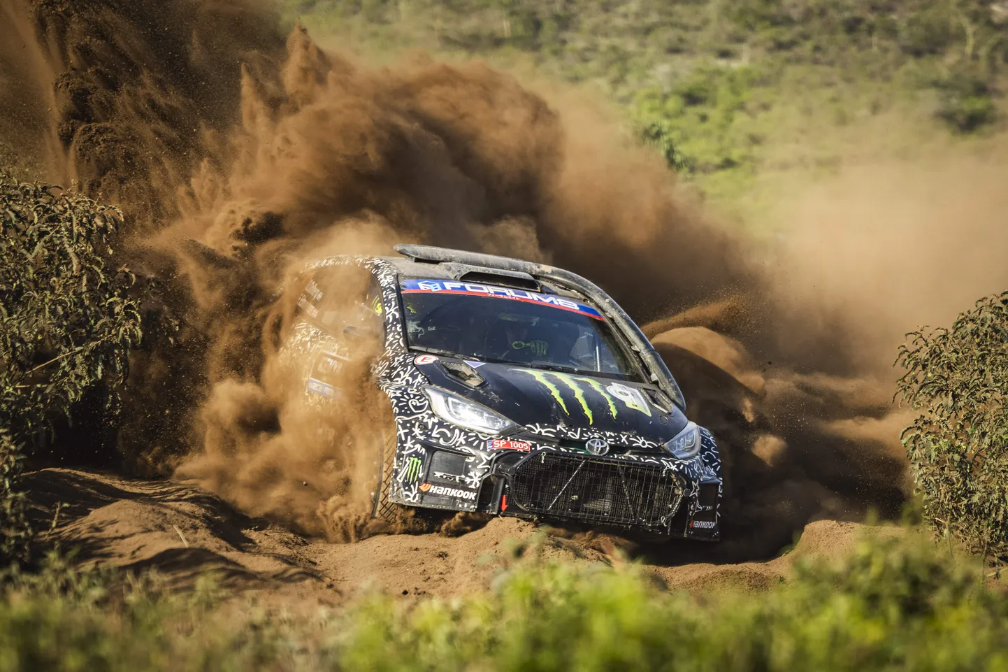 Oliver Solberg Keenia rallil.