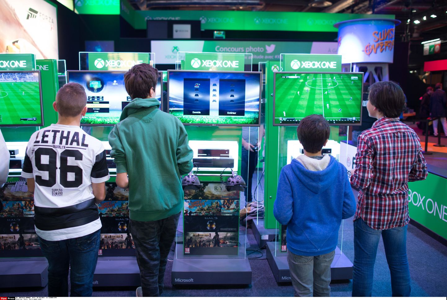 Mängukonsool Xbox Pariisis toimunud nn mängude nädalal.