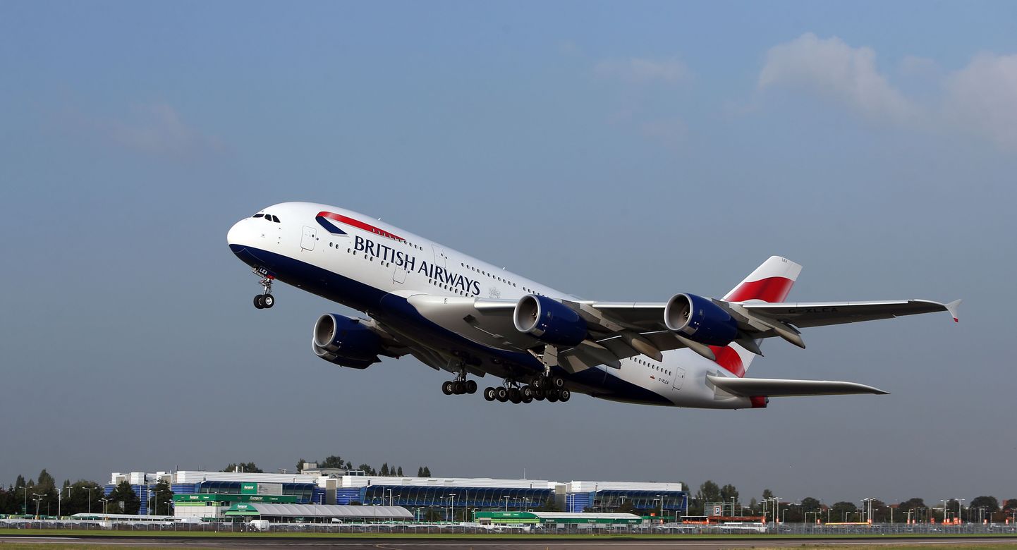 British Airways peatas lennud Hiinasse.