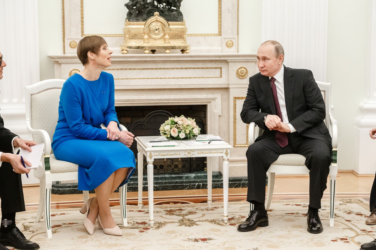 President Kersti Kaljulaid kohtub Kremlis Vladimir Putiniga
