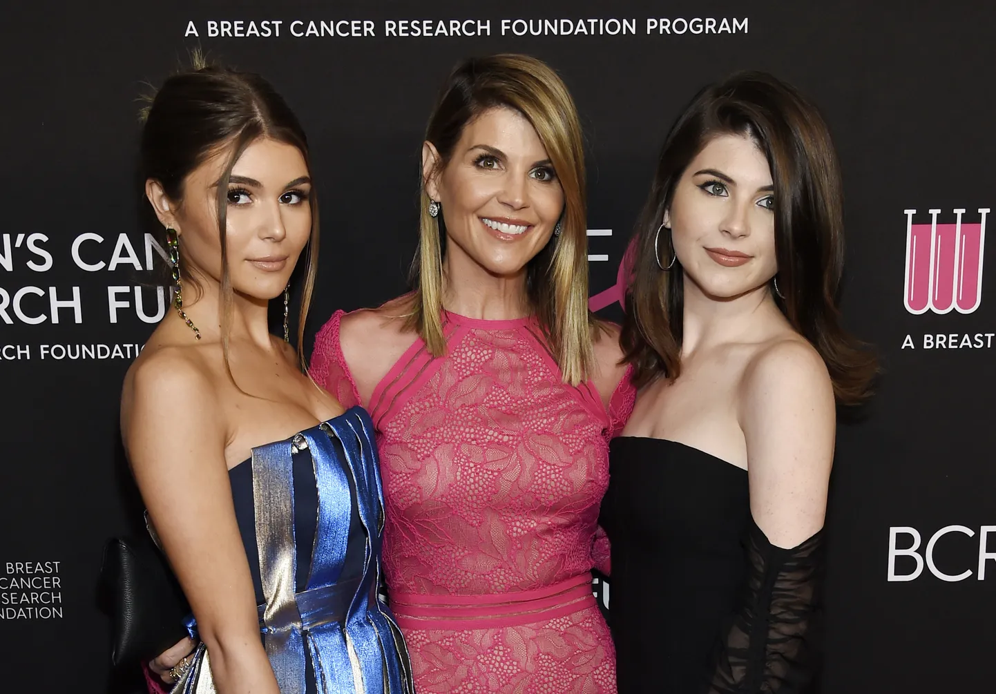 Lori Loughlin tütarde Olivia Jade Giannulli ja Isabella Rose Giannulliga.
