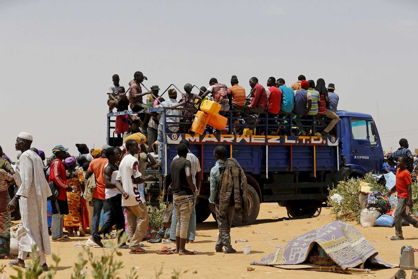 Terrorirühmituse Boko Haram ees põgenenud nigeerlased