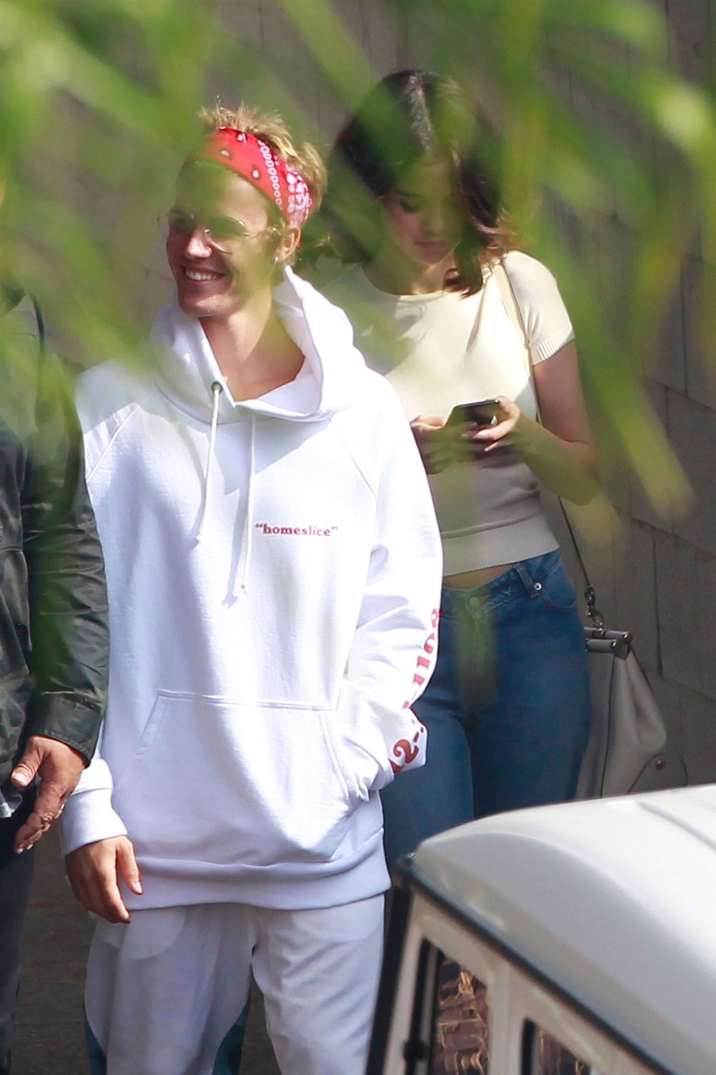 Justin Bieber ja Selena Gomez Los Angeleses