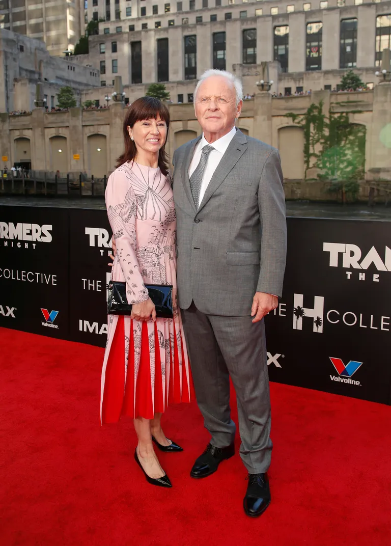 Anthony Hopkins ja ta naine Stella Arroyave