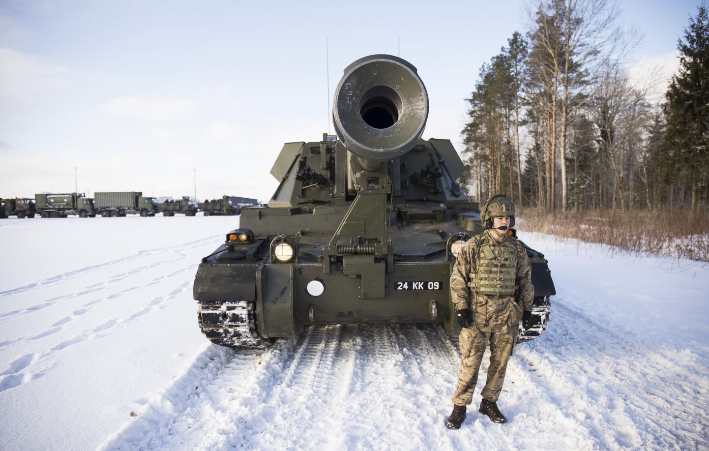 Riigi juubeliparaadil Tallinnas näeb teiste sõjamasinate hulgas maailma raskeimat tanki, üle 60 tonni kaaluvat brittide Challengeri.