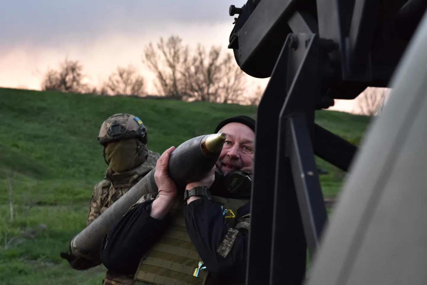 Ukraina relvajõudude 65. mehhaniseeritud brigaadi sõdurid Zaporižžja oblastis rinde lähistel.