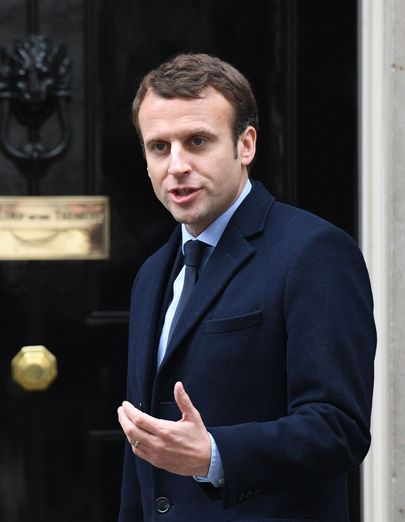 Prantsuse president  Emmanuel Macron. Foto: Stefan Rousseau/PA Wire/Scanpix