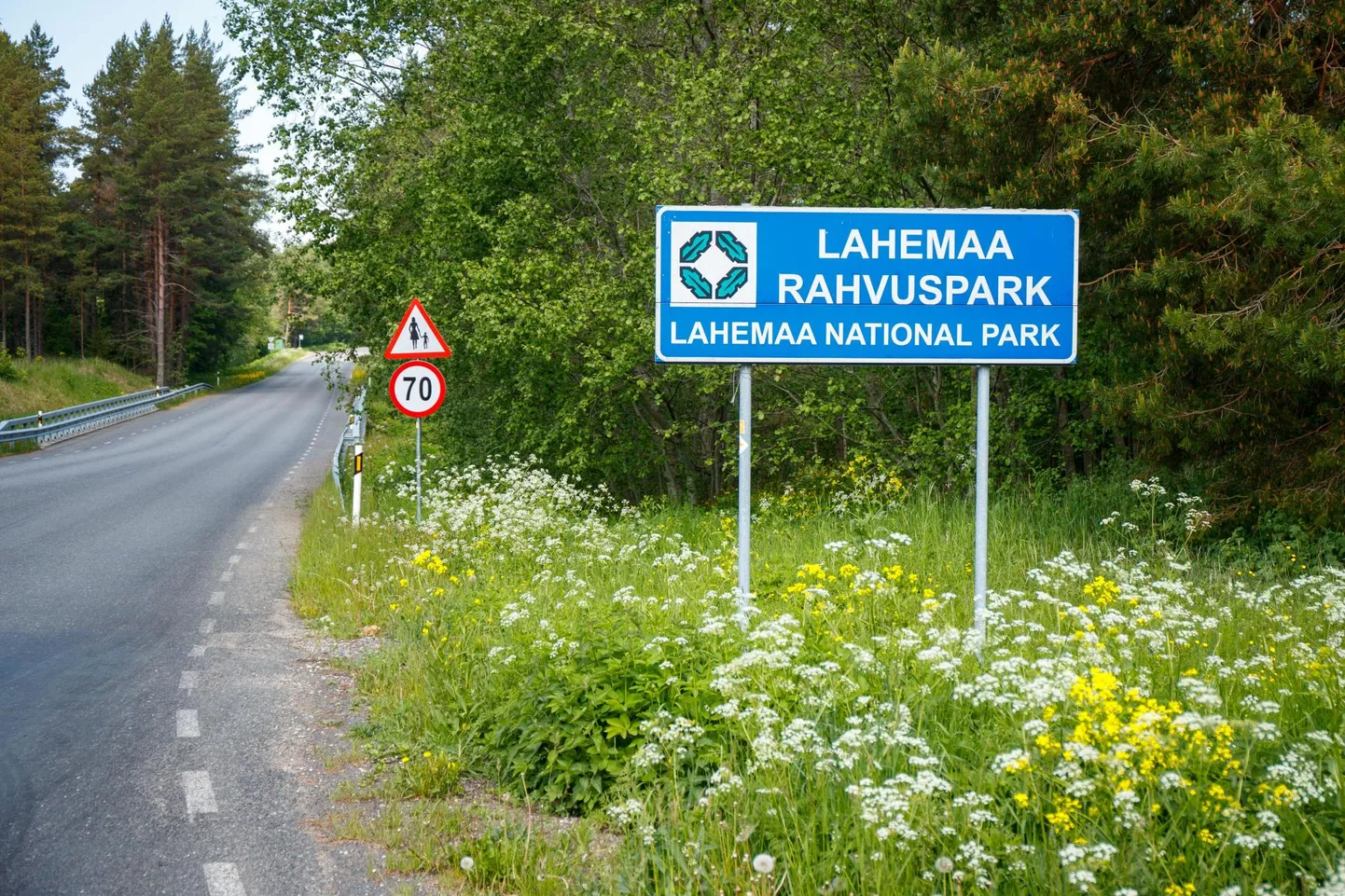 Lahemaa rahvuspargi algus.
