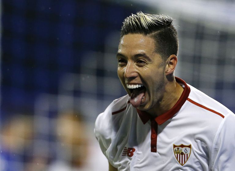 Manchester City ridades oma hoo kaotanud Samir Nasri on selle Sevilla koosseisus taas leidnud.