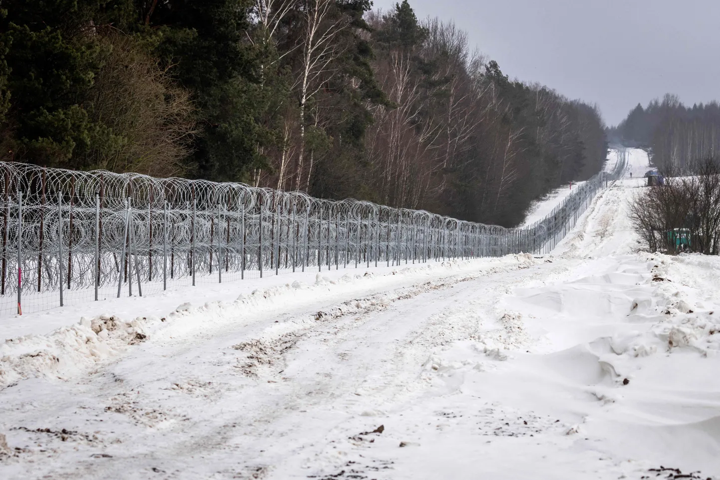 Польско-белорусская граница. Фото иллюстративное.