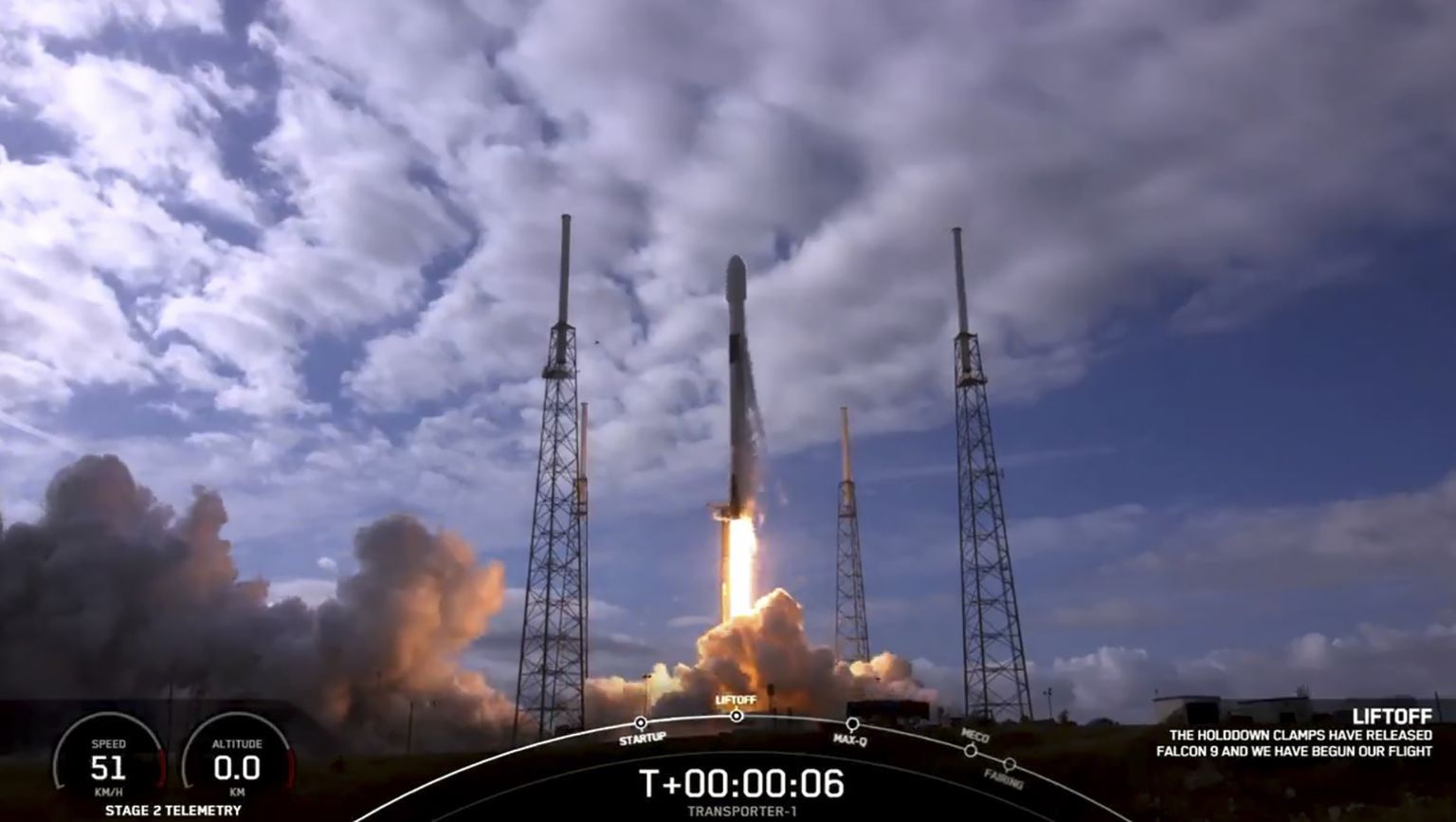 SpaceX satelliit.