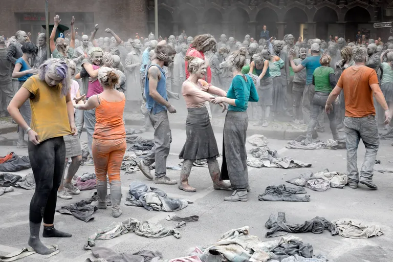 «Zombide» protest Hamburgis