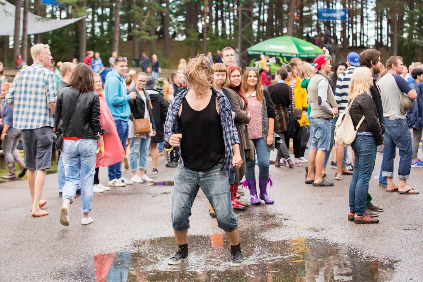 Первый день фестиваля Positivus
