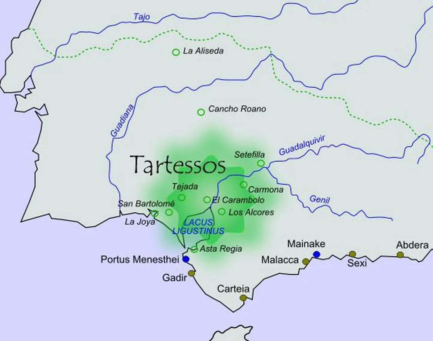 Tartessose tsivilisatsiooni asupaik