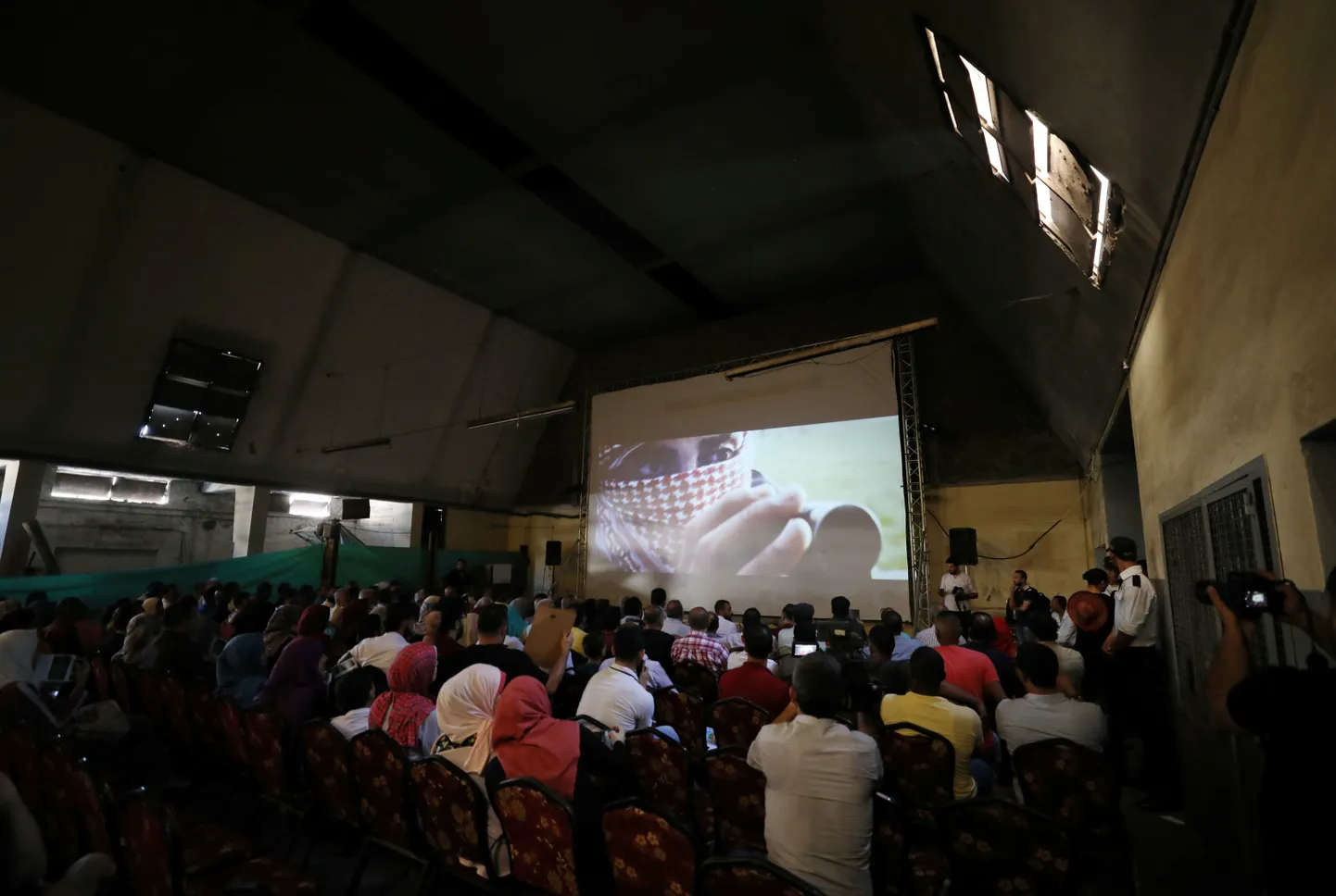 Gaza linnas näidati esimest korda rohkem kui 30 aasta jooksul kino.