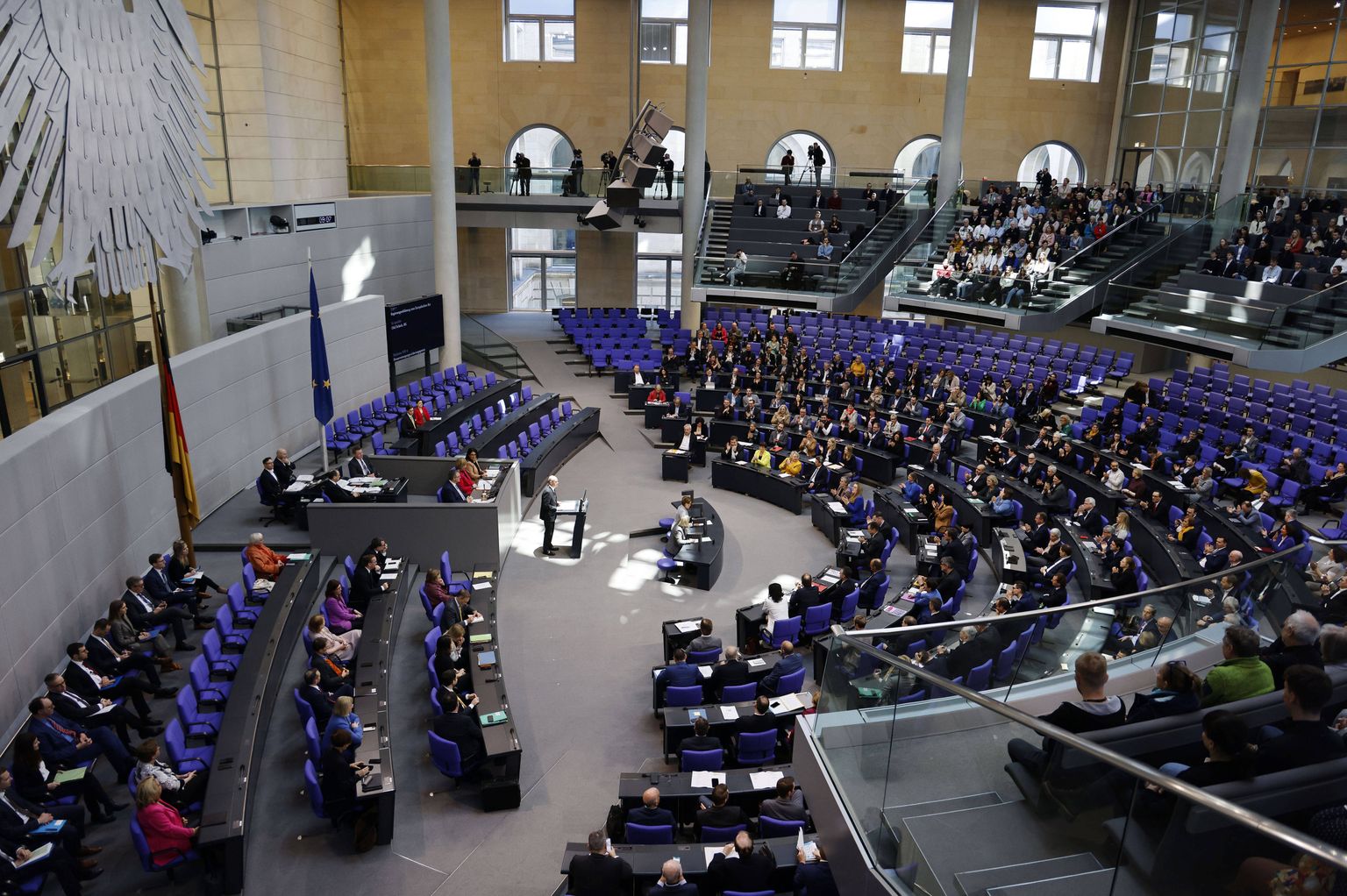 Bundestagi istung 16. märtsil 2023.