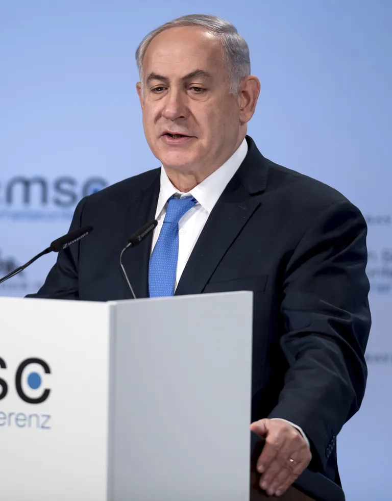 Benjamin Netanyahu.