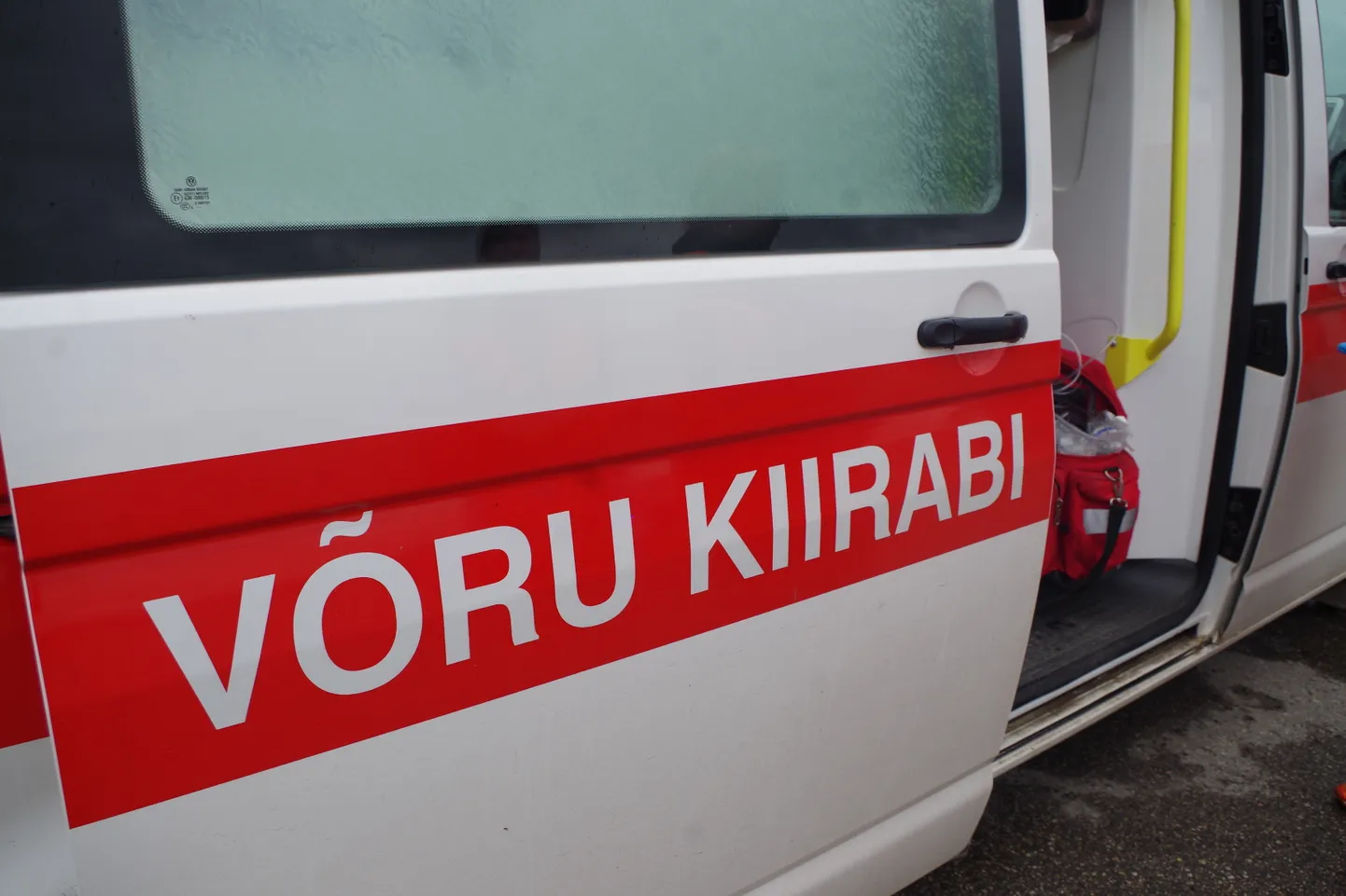 Võru kiirabi. Foto on illustreeriv.
