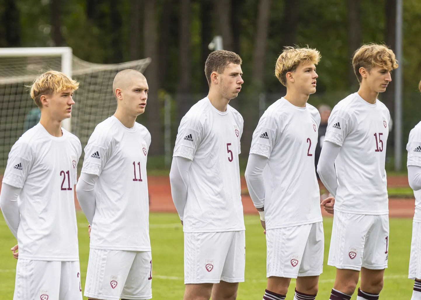 Latvijas U-19 izlases futbolisti