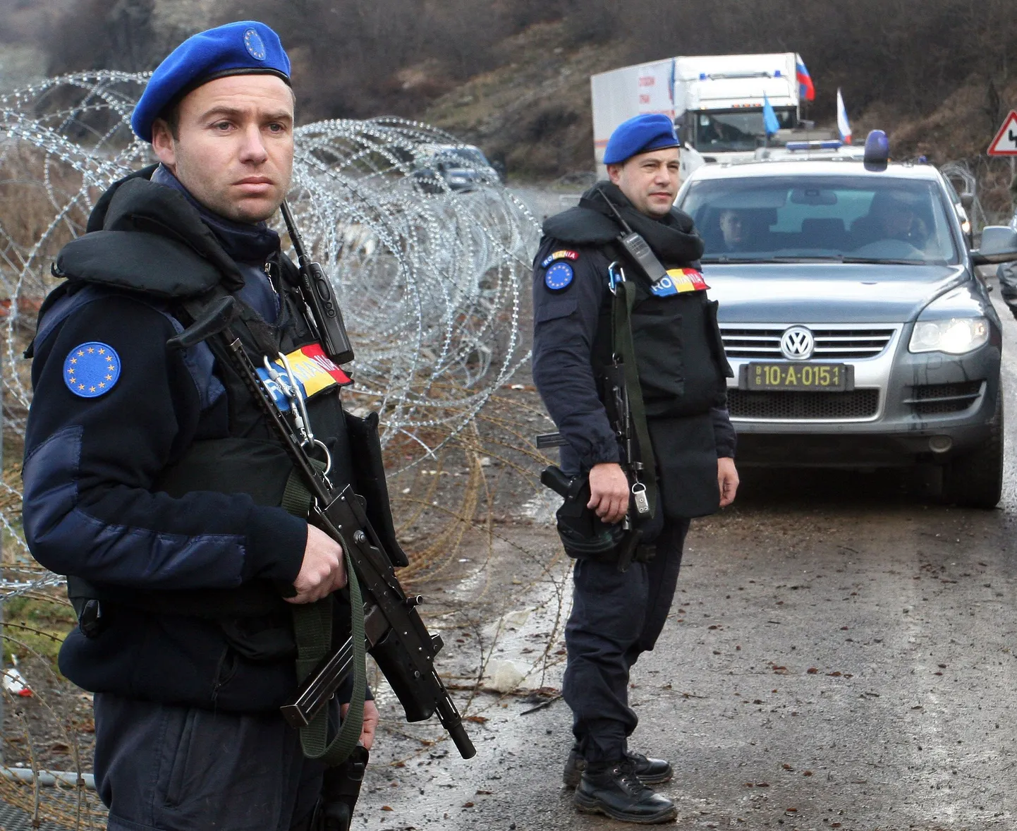 EULEXi töötajad Kosovos.
