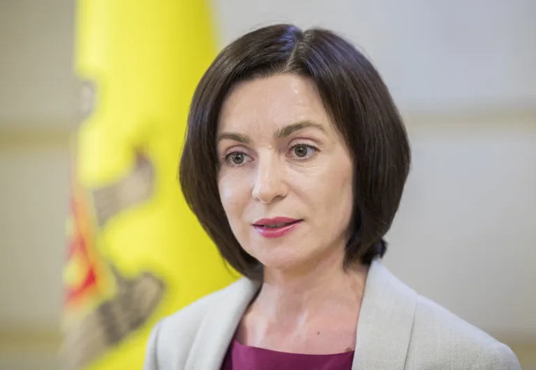 Moldovas prezidente Maija Sandu