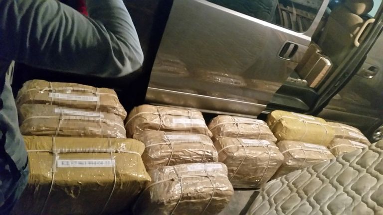 Venemaa Argentina saatkonnast leitud kokaiinilast. 