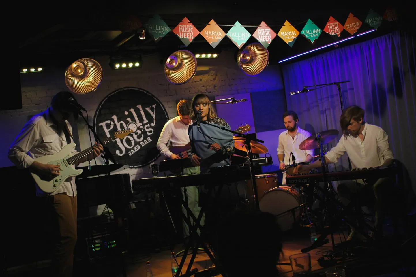 Ansambel Alfa Collective eelmisel Tallinn Music Weekil Philly Joe džässiklubis.