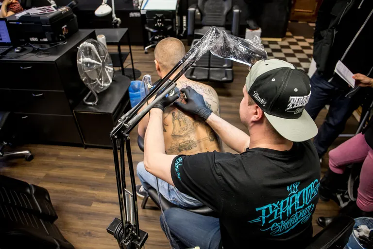Pirados Tattoo stuudio. FOTO:SANDER ILVEST/POSTIMEES