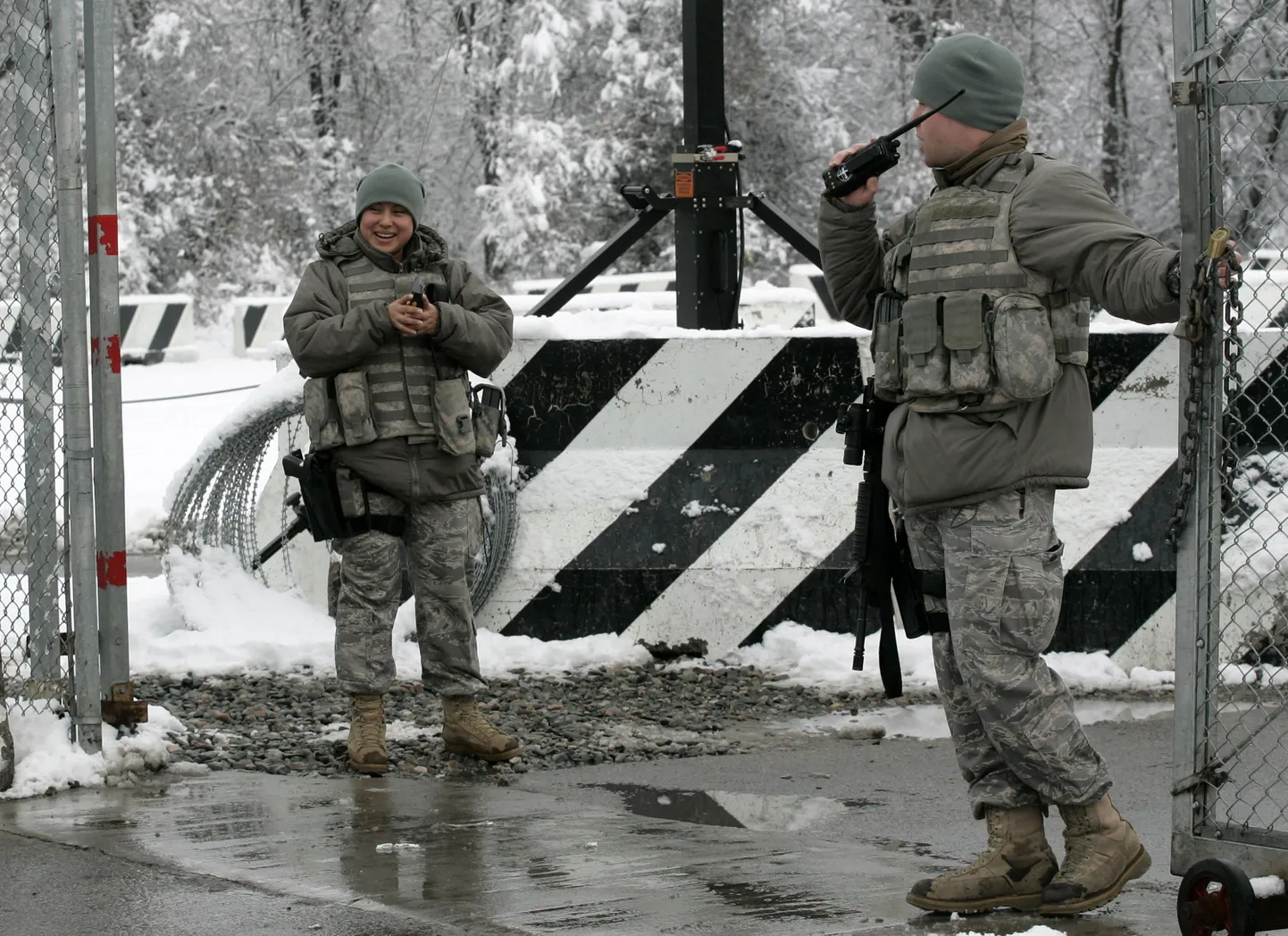 USA sõdurid Manase õhuväebaasis.