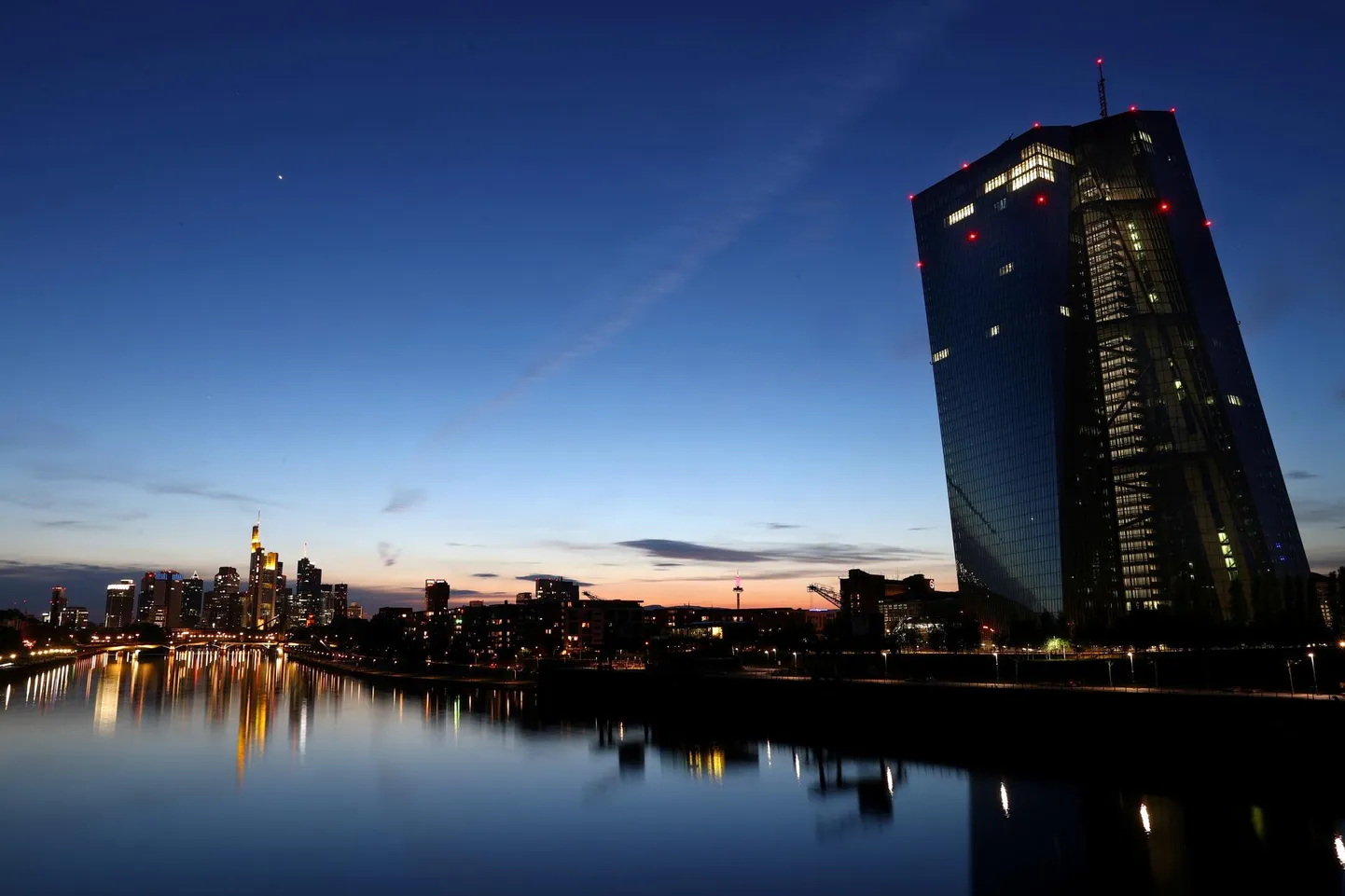 Euroopa Keskpanga peakontor Saksamaal Frankfurdis.