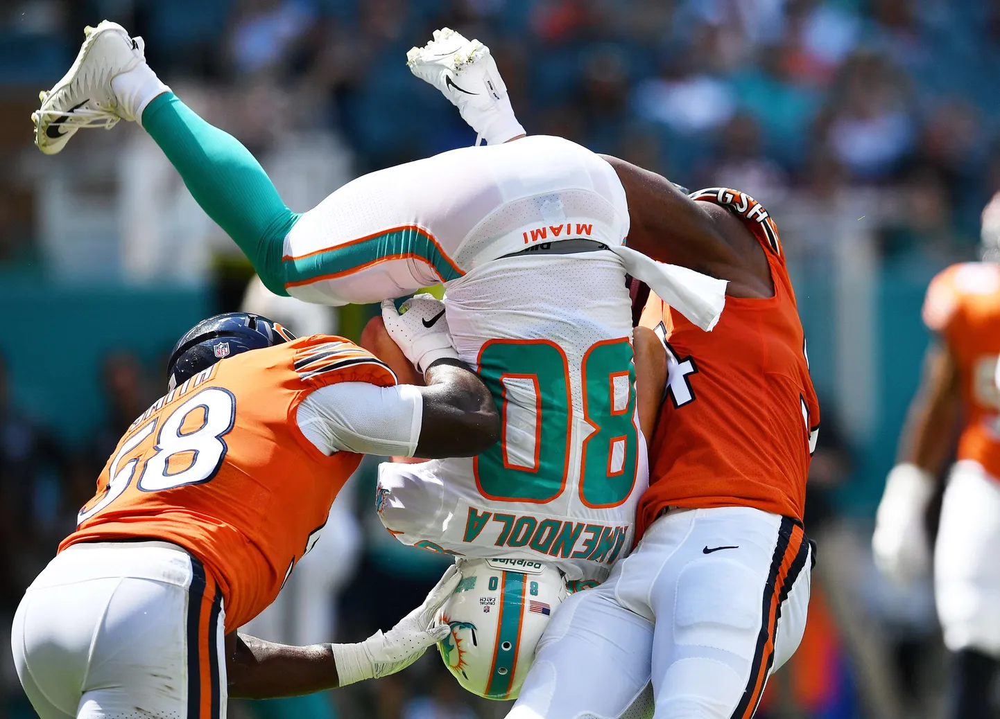 Danny Amendola nägi maailma korraks tagurpidi.