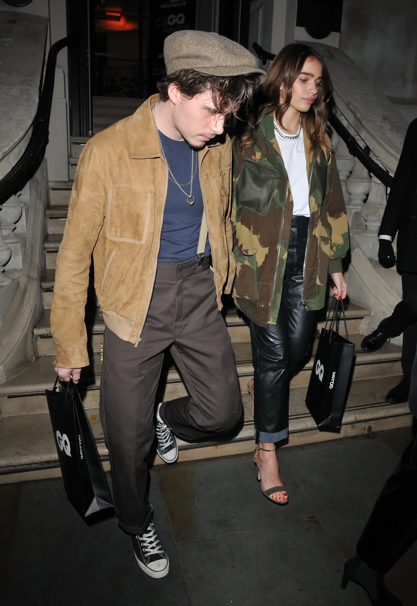 Brooklyn Beckham ja Hana Cross, 2019.