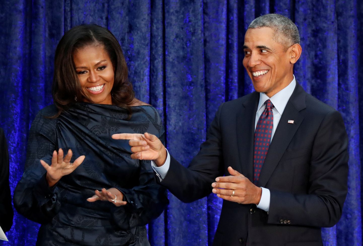 Michelle ja Barack Obama mullu veebruaris.
