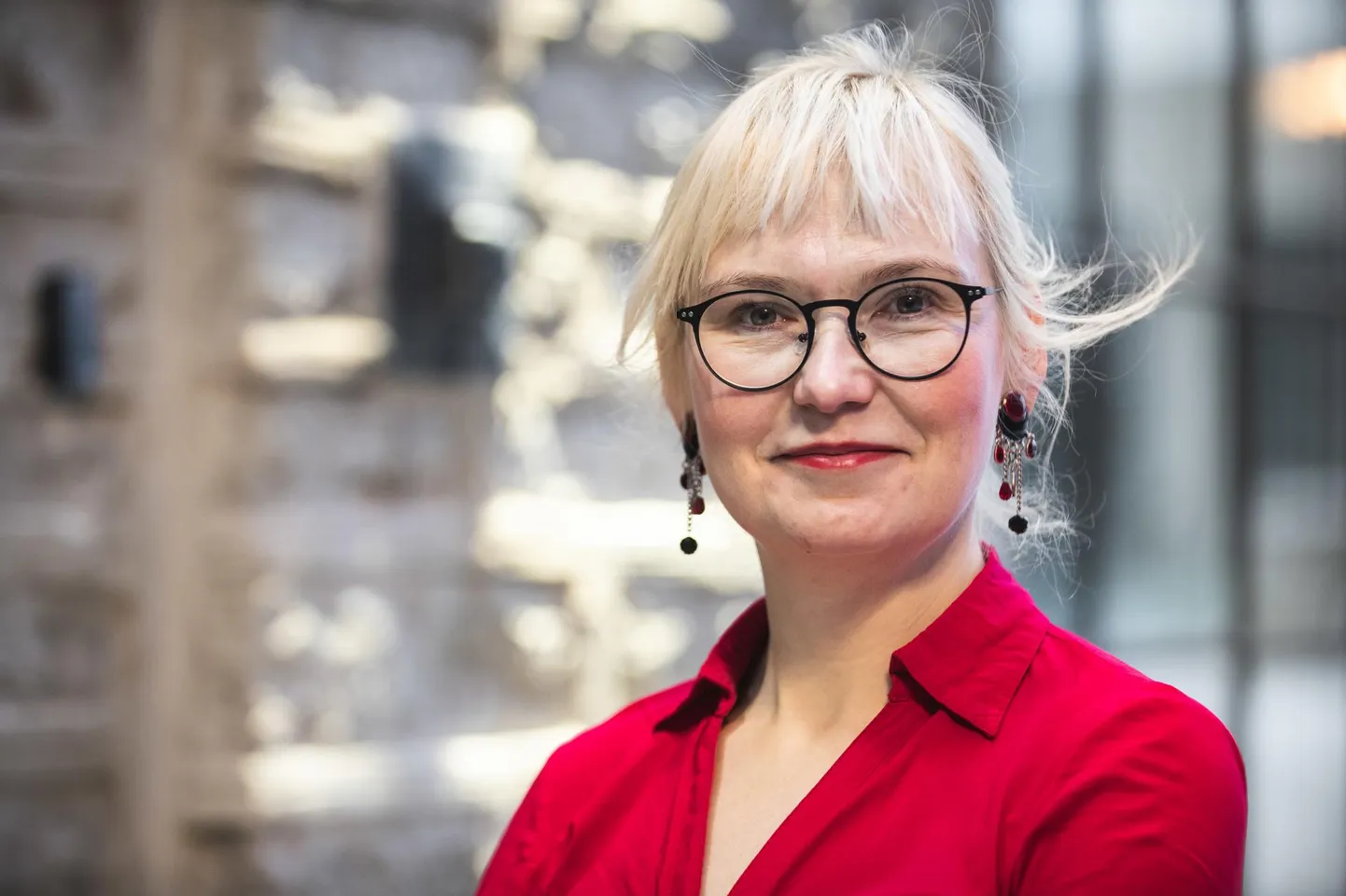 Postimehe välisuudiste toimetuse juhataja Evelyn Kaldoja.