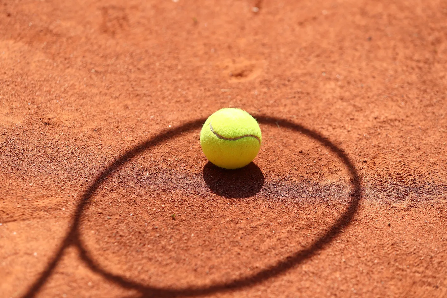 Tennisepall. Pilt on illustreeriv.