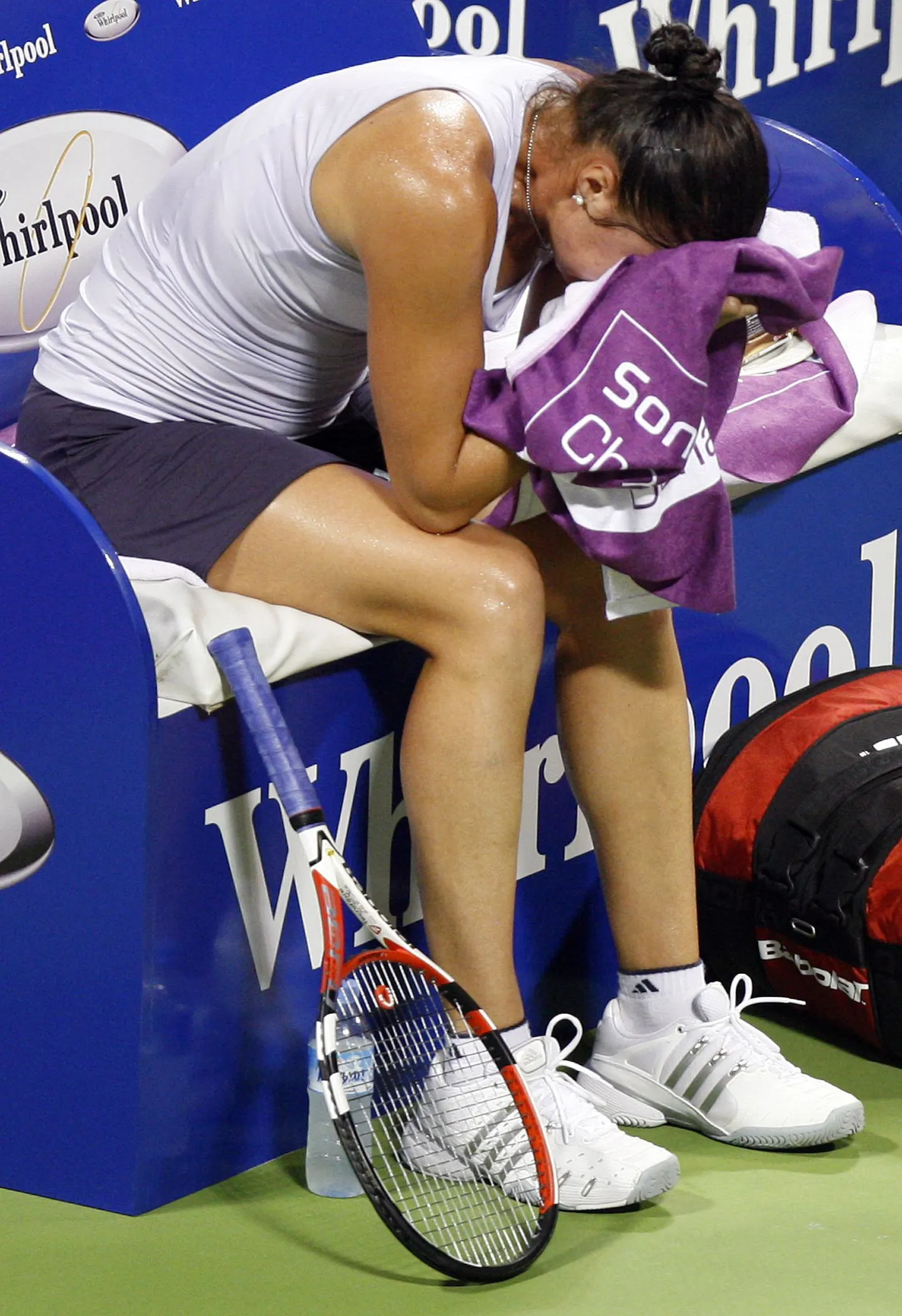 Pettunud Dinara Safina.