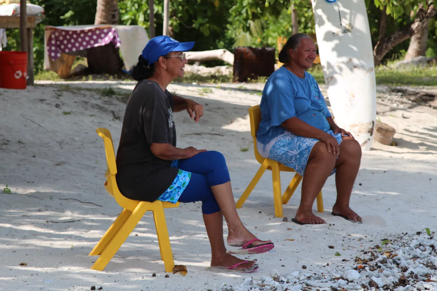 Tahiti naised.