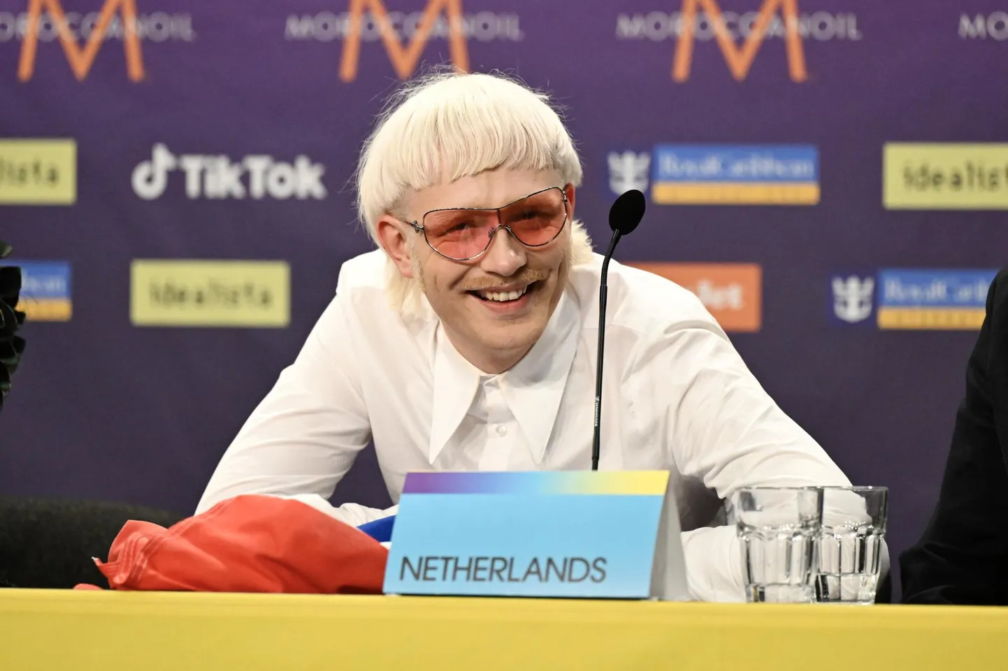 Hollandit Eurovisionil esindanud Joost Klein.